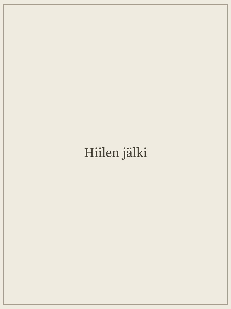 Hiilipiirros paperilla.