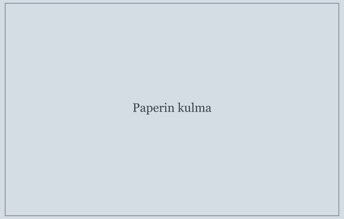 Luonnos paperin kulmassa.