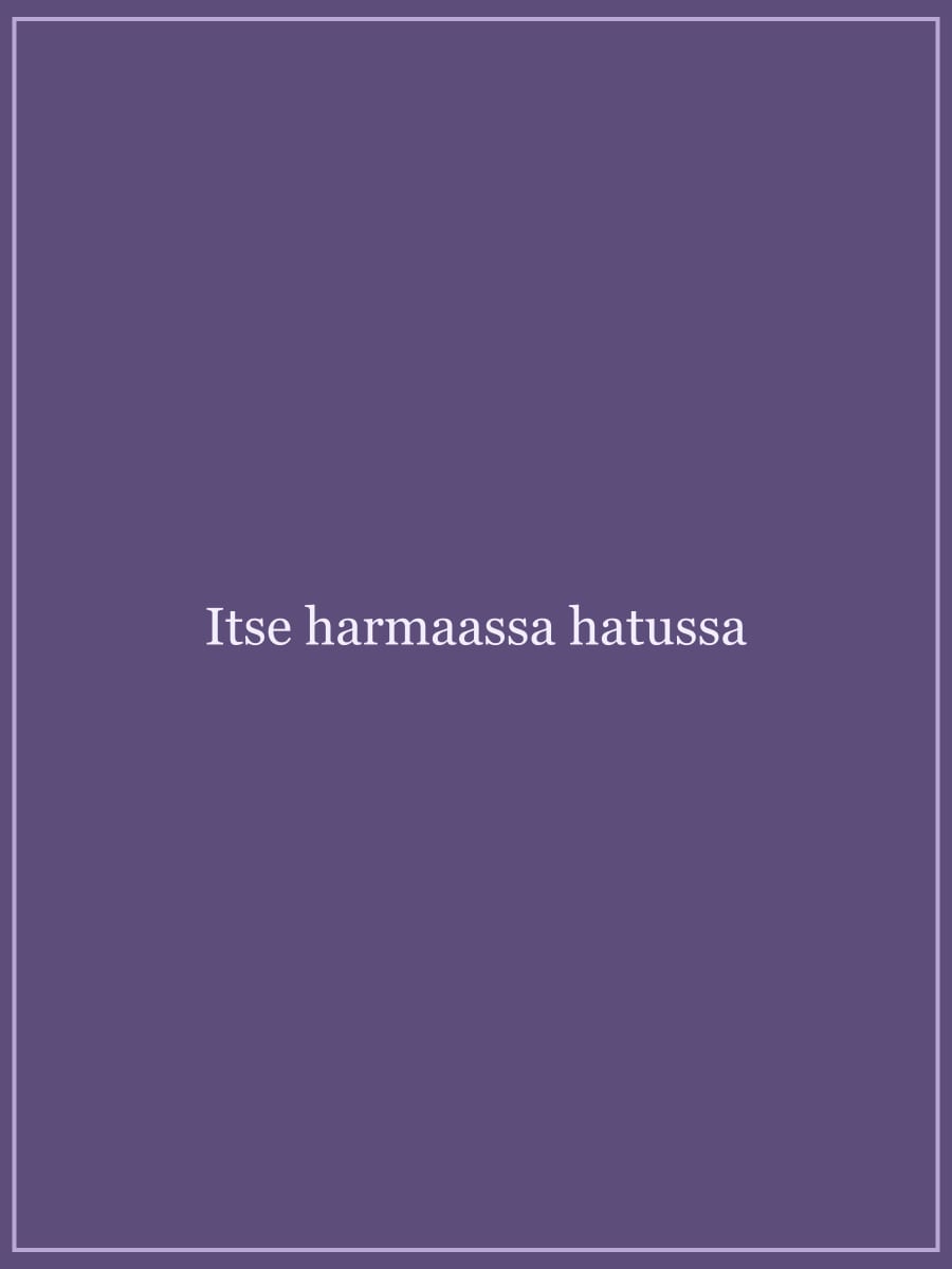 Miehen kasvot ja harmaa hattu.